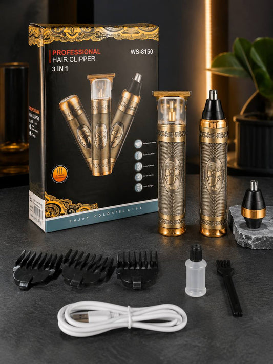 🔥 Tu Kit 3 en 1 Para un Acabado Limpio y Bien Cuidado ✂️