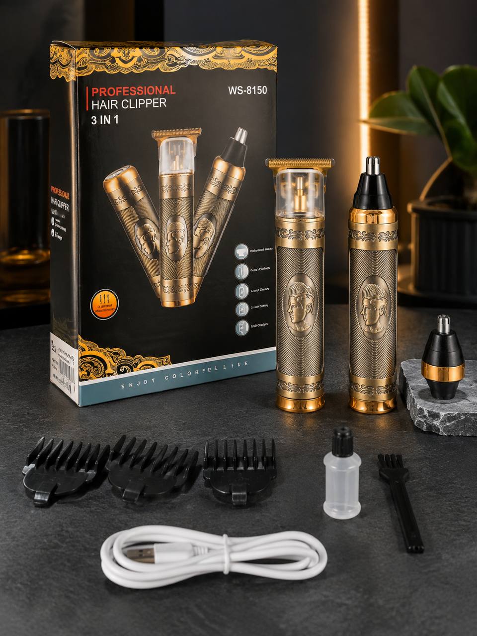 🔥 Tu Kit 3 en 1 Para un Acabado Limpio y Bien Cuidado ✂️