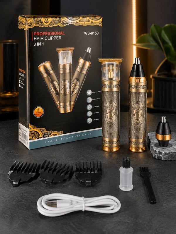 🔥 Tu Kit 3 en 1 Para un Acabado Limpio y Bien Cuidado ✂️